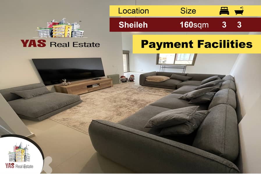 Sheileh 160m2 | Panoramic View | Upgraded | Luxurious | Catch | 0