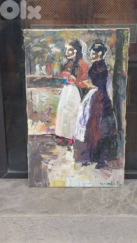 لوحة رسم زيتي 0