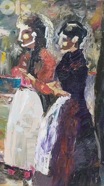 لوحة رسم زيتي 5