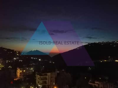 A 120 m2 apartment + open view for sale in Baabdat , Prime Location