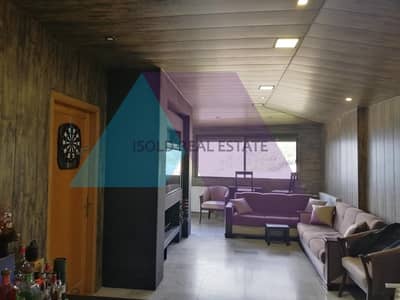 A 120 m2 apartment + open view for sale in Baabdat , Prime Location