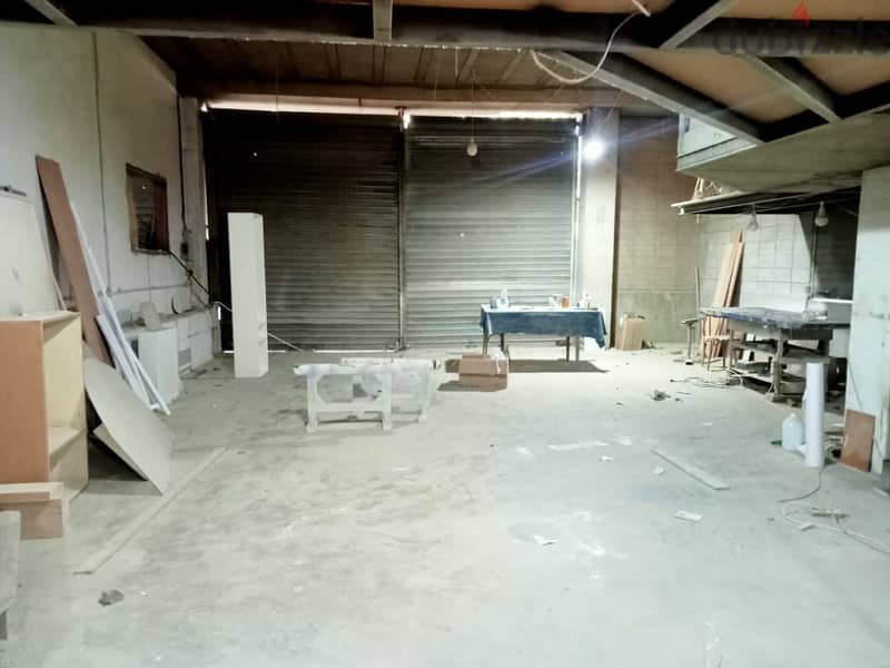 270  Sqm | 1st degree Factory For Sale In Naher El Mot 0