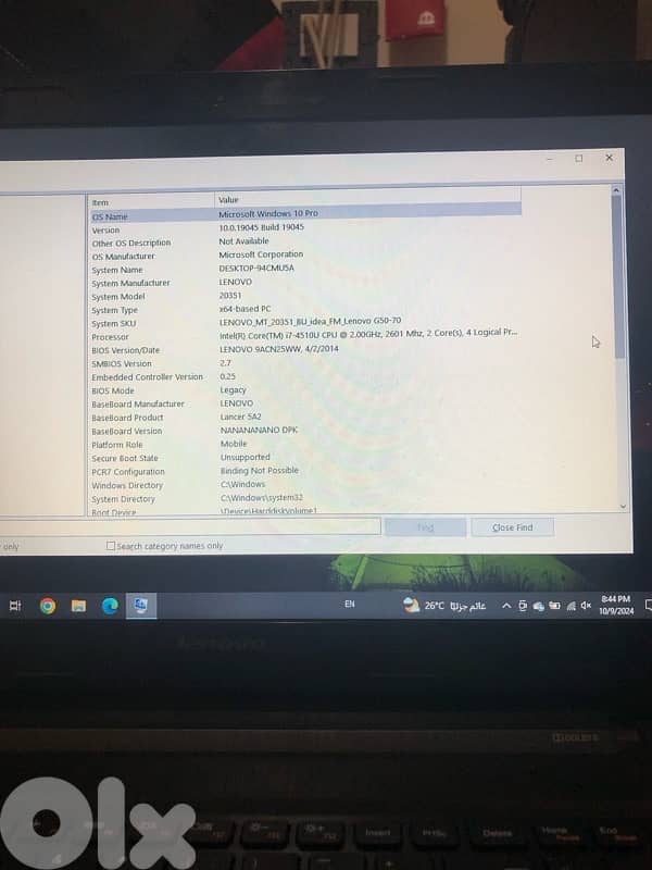 Lenovo i7 4th generation with AMD Radeon HD 8500M gpu 1