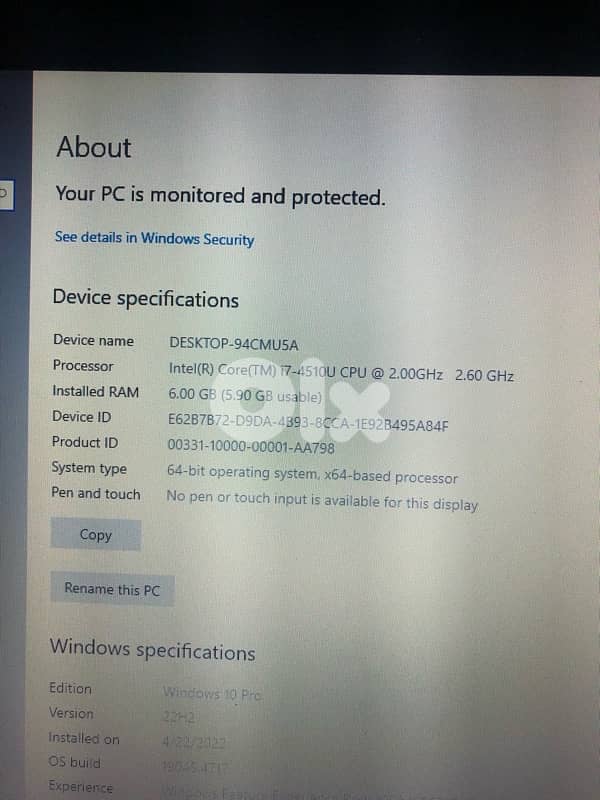 Lenovo i7 4th generation with AMD Radeon HD 8500M gpu 4