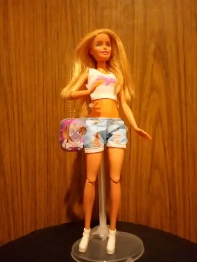 Barbie TRAINS Small TIGER Mattel Great doll flex legs+Outfit+Kickers.