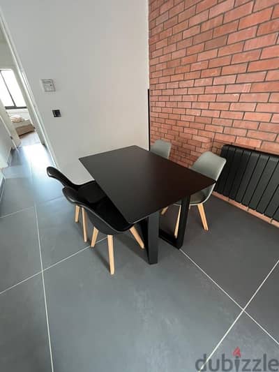 Beautiful designed loft with balcony furnished yearly rent