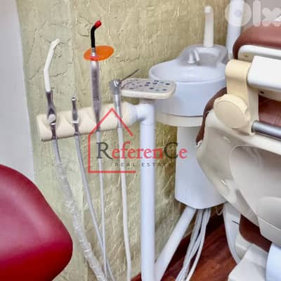 Equiped clinic for rent in Zouk Mikaelعيادة مجهزة للايجار في زوق مكايل