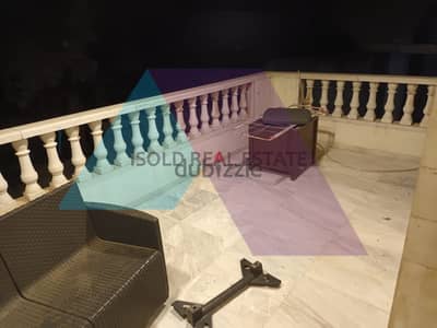A 240 m2 apartment with 100 m2 terrace for sale in Ain Saadeh