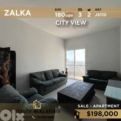 Apartment for sale in Zalka JS110 للبيع في الزلقا