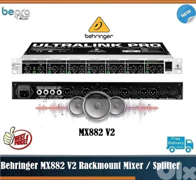 Behringer MX882 V2 Rackmount Mixer & Splitter