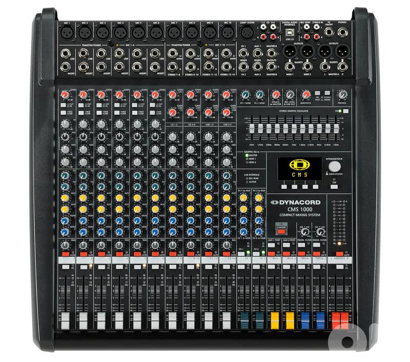 Dynacord CMS 1000-3  10‑channel compact mixing system 1