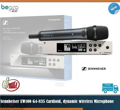 Sennheiser EW100 G4-835 Cardioid, dynamic wireless Microphone
