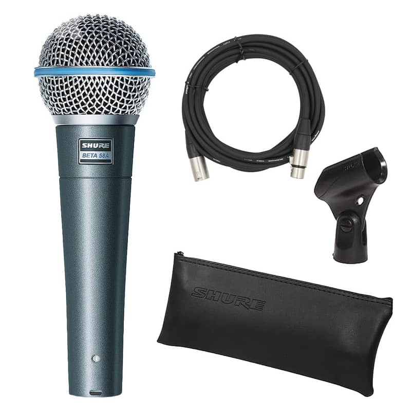 Shure Beta 58A Supercardioid Dynamic Vocal Microphone 3