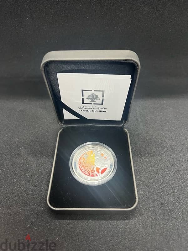 Banque Du Liban Zodiac Silver Coin – Aries 0