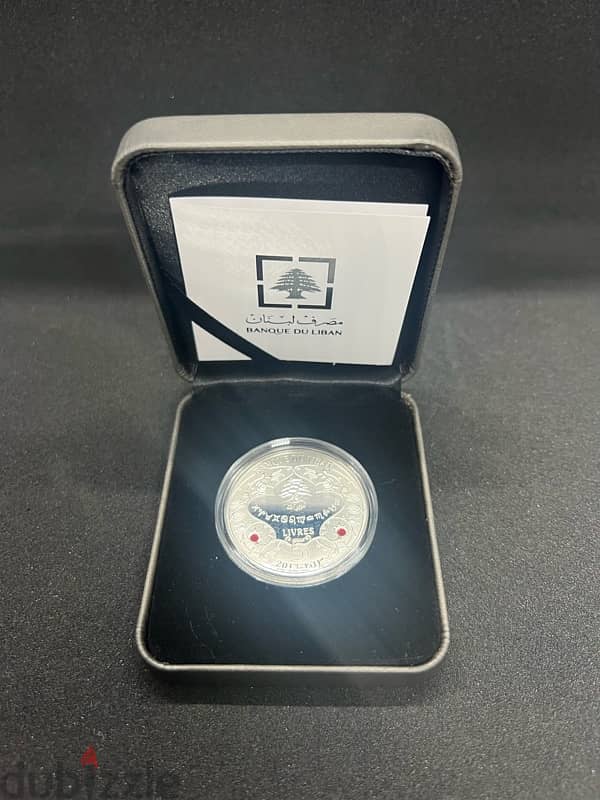 Banque Du Liban Zodiac Silver Coin – Aries 1
