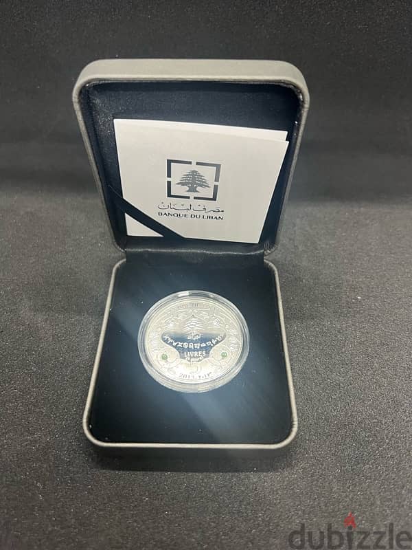 Banque Du Liban Zodiac Silver Coin – Libra 1