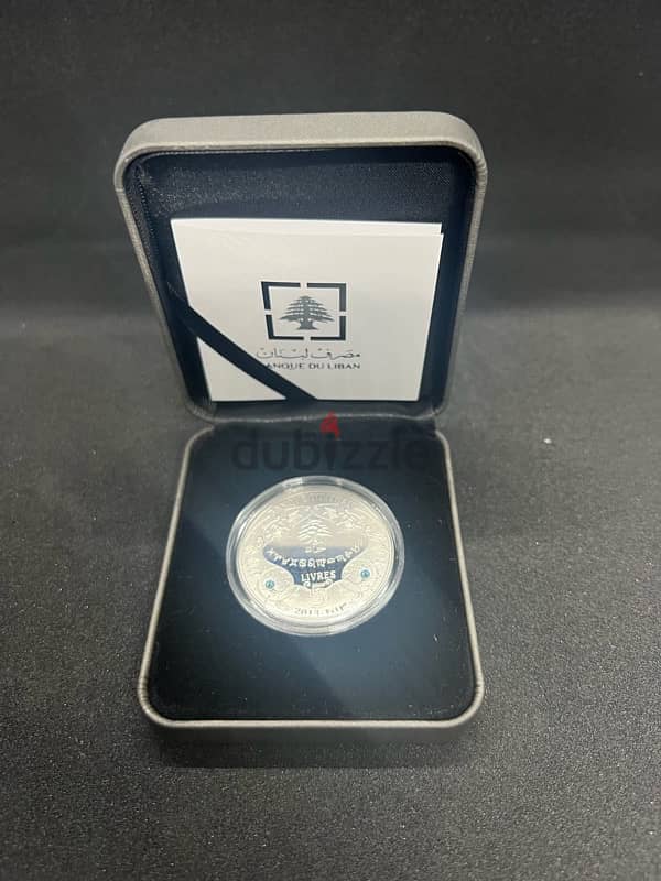 Banque Du Liban Zodiac Silver Coin – Scorpio 1