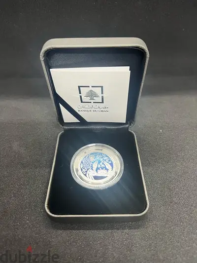 Banque Du Liban Zodiac Silver Coin – Cancer