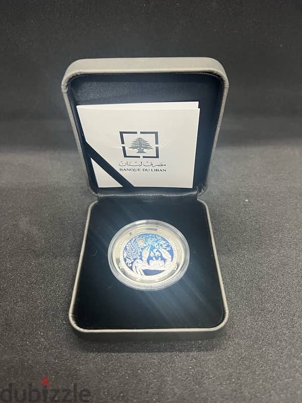 Banque Du Liban Zodiac Silver Coin – Cancer 0