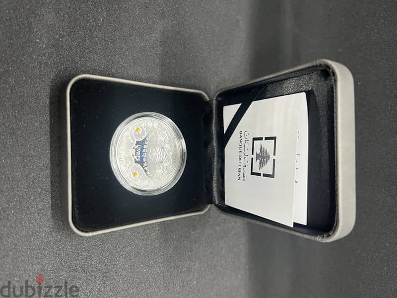 Banque Du Liban Zodiac Silver Coin – Taurus 1
