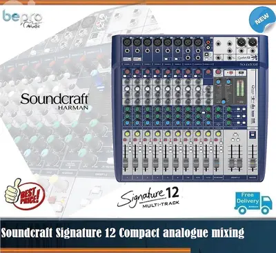 Signature 12 Compact analogue mixing - your Signature sound