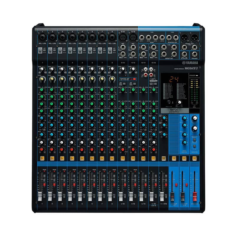 Yamaha MG16XU 16-channel Mixer with USB and FX 2
