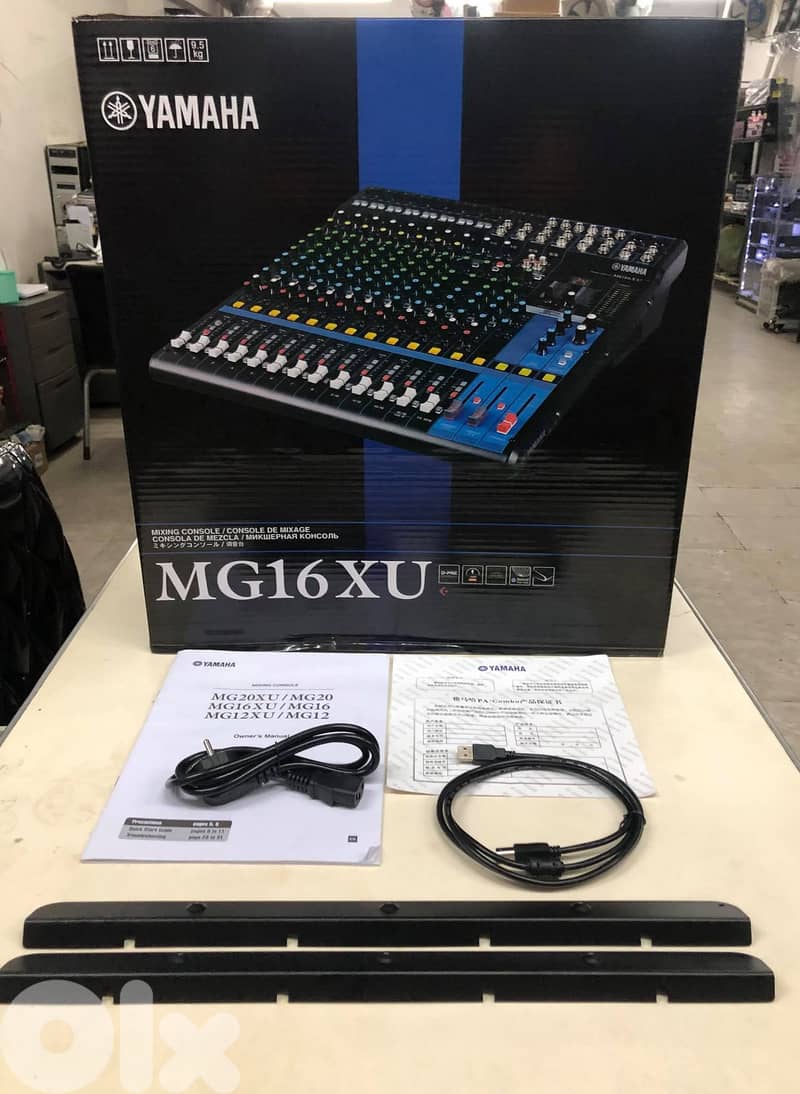Yamaha MG16XU 16-channel Mixer with USB and FX 1