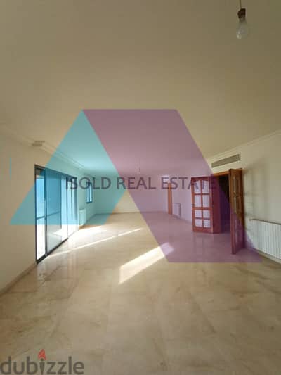Spacious 400m2 apartment+sea view 4sale in Rabiehشقة للبيع في الرابية