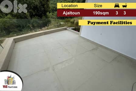 Ajaltoun 190m2 | 30m2 Garden | Prime Location | View | Luxurious | AC Ajaltoun 190m2 | 30m2 Garden | Prime Location | View | Luxurious | AC