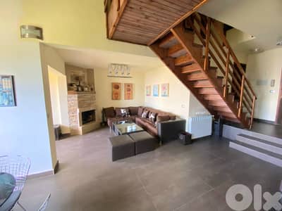 Chalet for sale in Ouyoun El simane/ Amazing view/ Decorated/ Furnishe