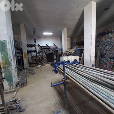 Grand floor Warehouse in zalka for sale مستودع طابق ارضي  للبيع
