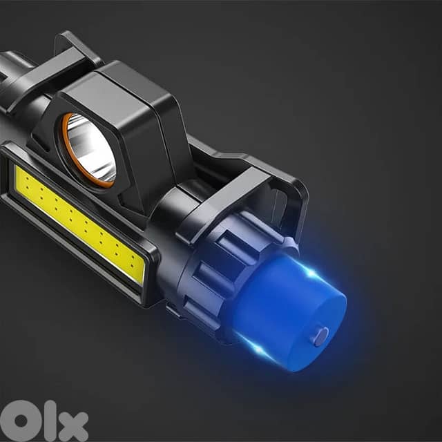 Waterproof Headlamp, Outdoor LED Torch with 2 Light Modes 7