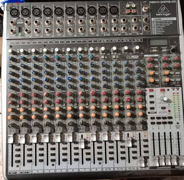 Mixer Behringer QX2442 USB like new 1
