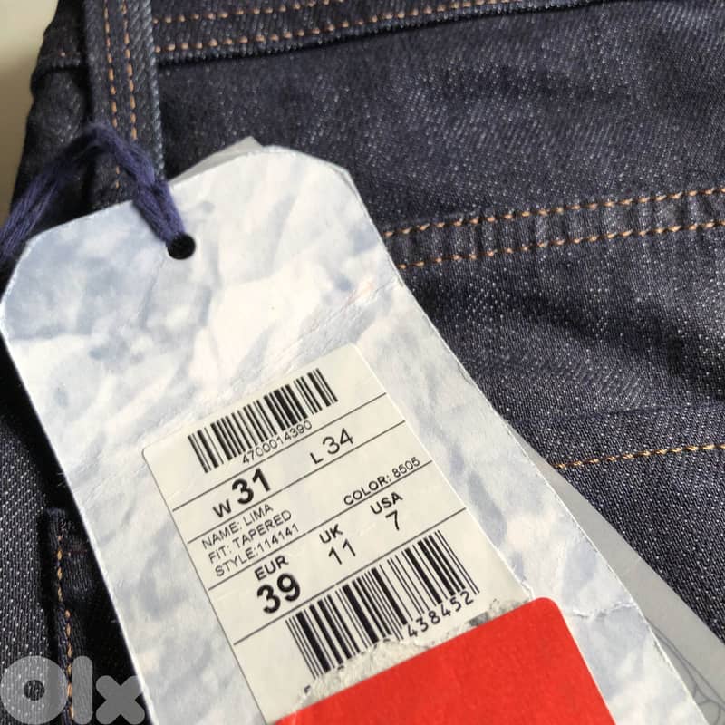 Salsa Jeans Original Tapered Lima Rinse Wash W31 L34 10
