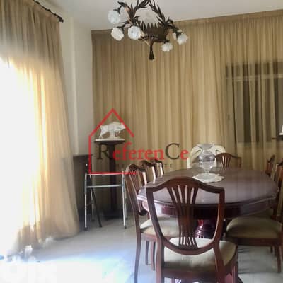 Furnished apartment for sale Zouk Mosbeh شقة مفروشة للبيع زوق مصبح