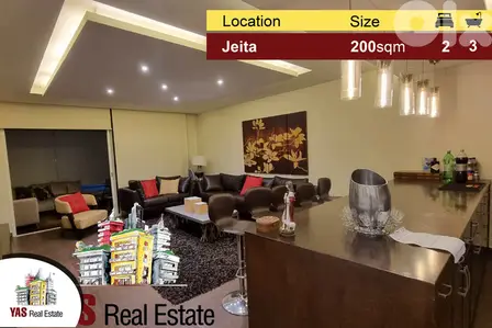 Jeita Country Club | Chalet 200m2 | Sparkling New Duplex | Furnished |