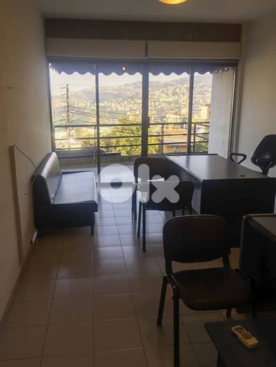 42 SQM Prime Location Furnsihed Office in Mazraat Yachouh, Metn