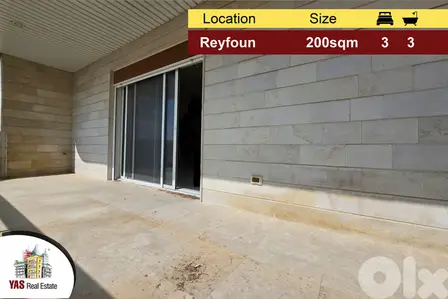 Reyfoun 200m2 | Prime Location | Quiet Street | Mountain View | DA GN