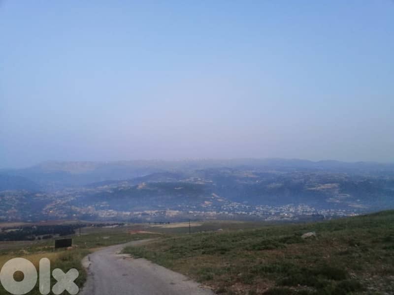 2125 SQM Land in Terbol, North Overlooking the Mountains 0