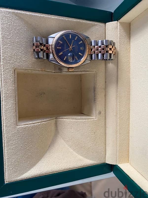 super rare rolex date just rose gold ref 1601 0