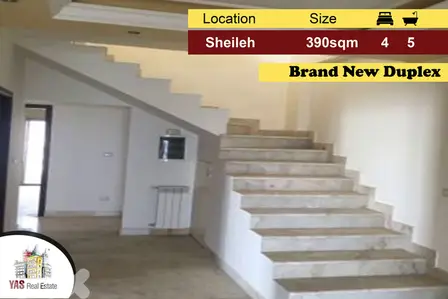 Sheileh 390m2 | 40m2 terrace | Duplex | Brand New |