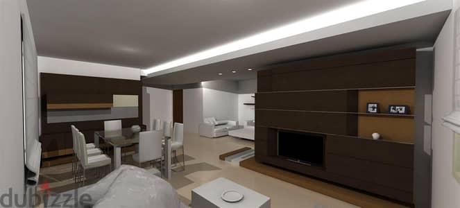 MANSOURIEH PRIME (250SQ) FULLY DECORATED WITH TERRACE , (MA-209)