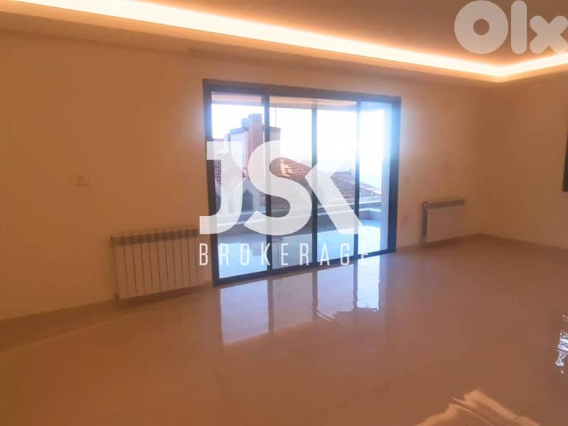 L16200-Brand New Apartment With Terrace For Sale in Baabdat 0