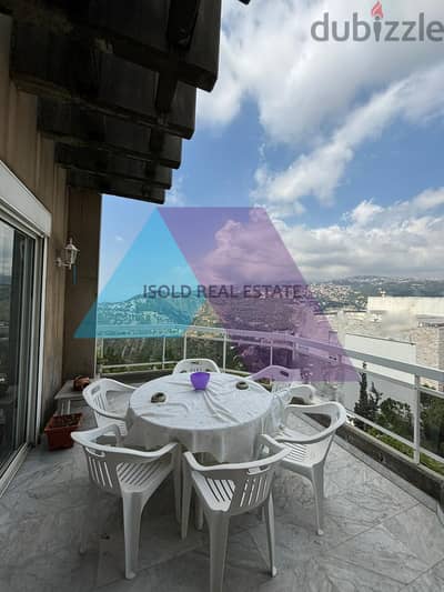 Lux 4 bedroom 210m2 Duplex+Terrace+View for sale in Dik El Mehde