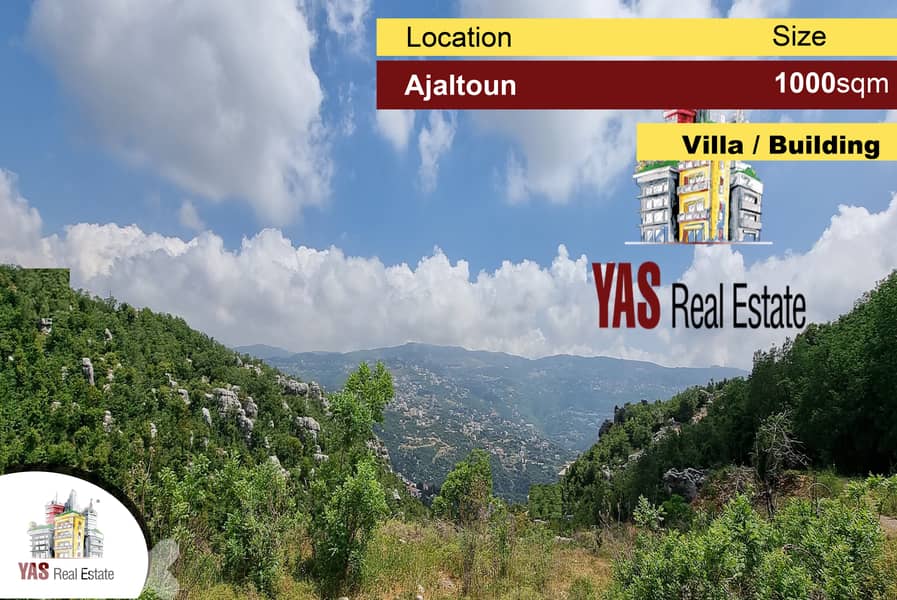 Ajaltoun Villa / Building | Core And Shell | Panoramic View | Super Ca 0