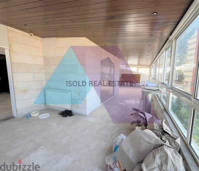 350 m2 apartment+ open view for sale in haret sakher - حارة صخر جونيه