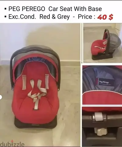 Peg Perégo baby car seat used like new Peg Perégo baby car seat used like new