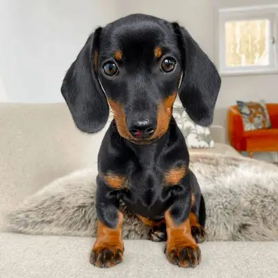 Dachshunds Black & Tan puppies-Imported-Dogكلاب