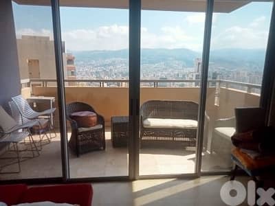 200 Sqm | Fully furnished apartment for rent in Achrafieh|Sea view