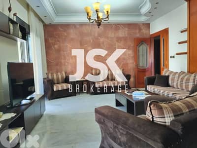 L16252 - Furnished 3-Bedroom Apartment For Rent In Jounieh